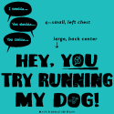 Hey, YOU Try Running My Dog!
